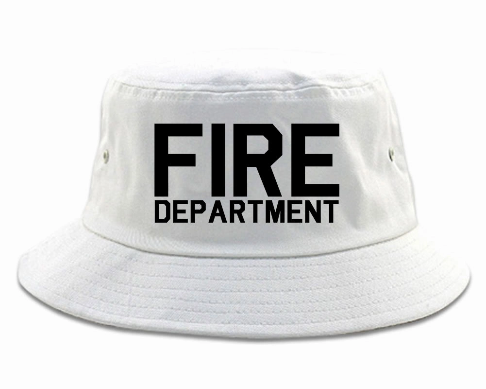 Fire Department Dept Mens Bucket Hat