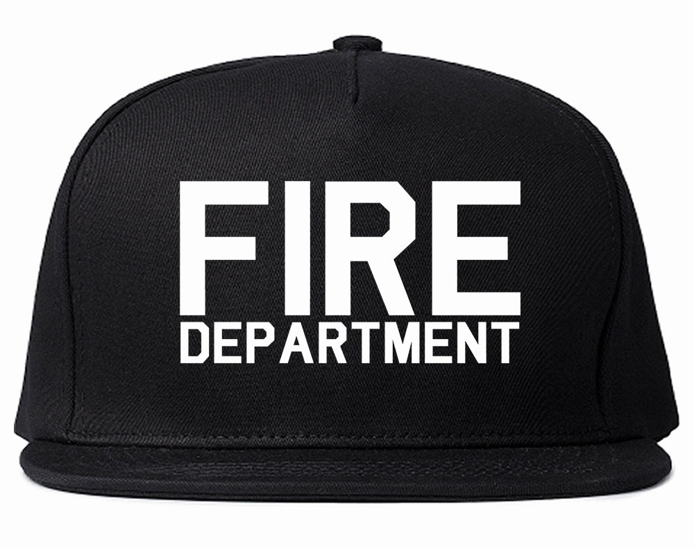 Fire Department Dept Mens Snapback Hat