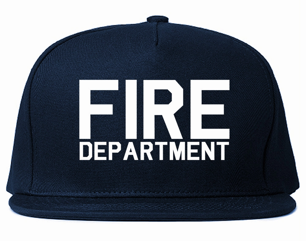 Fire Department Dept Mens Snapback Hat