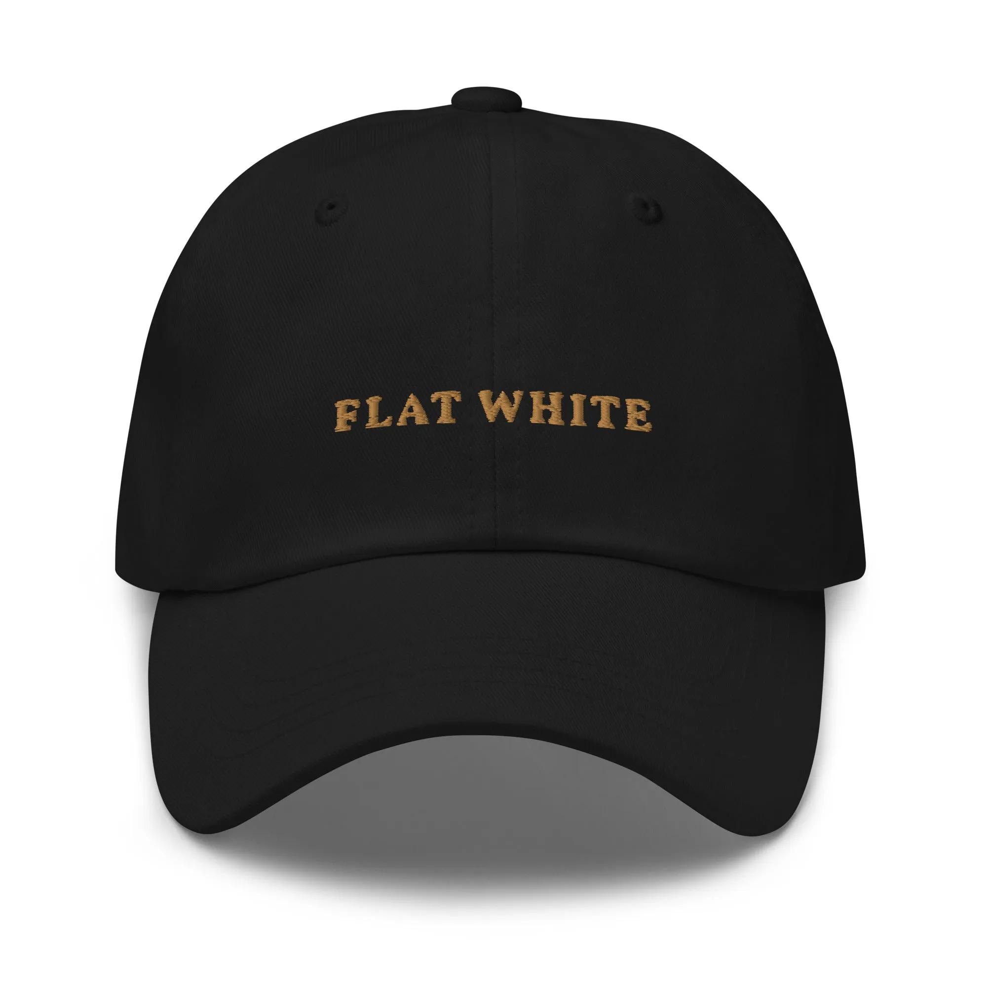 Flat White Dad Cap casual-baseball-cap