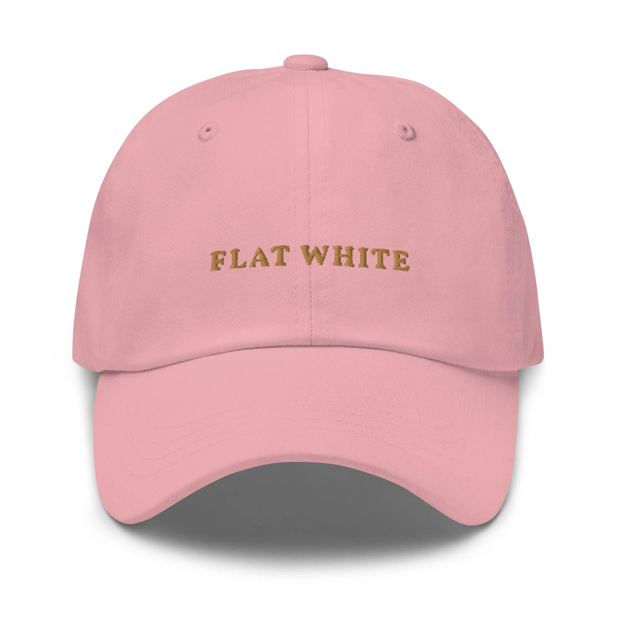 Flat White Dad Cap