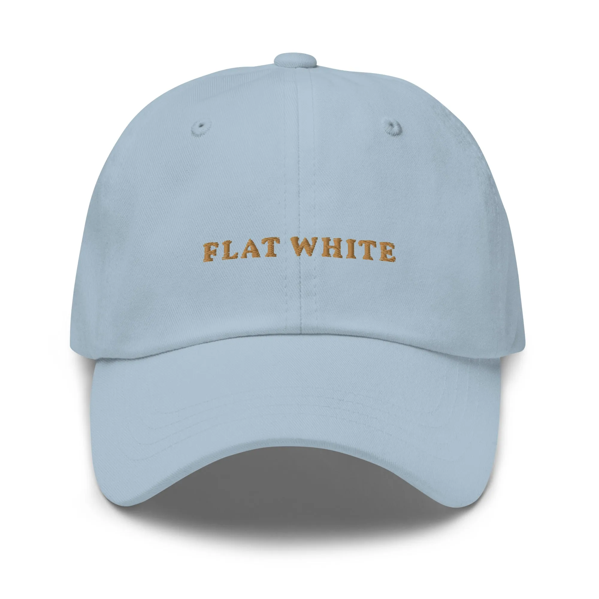 Flat White Dad Cap