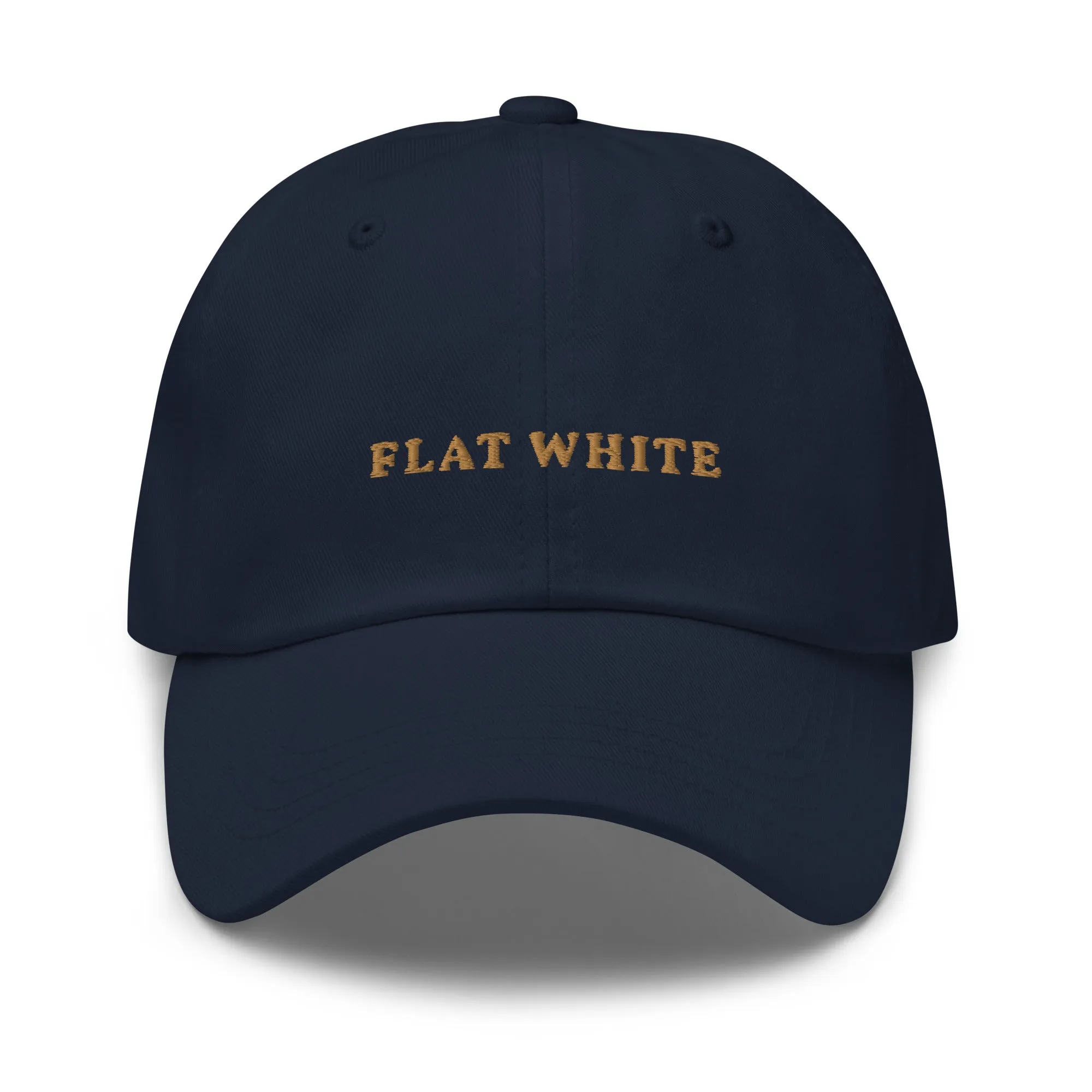Flat White Dad Cap