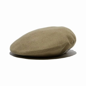 FLAT BERET - Beige fashion-beret