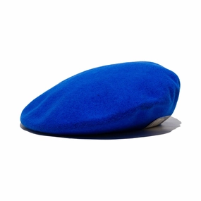 FLAT BERET - Blue fashion-beret