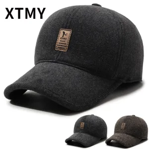 Fleece Lined Ear Protection Winter Baseball Cap casual-baseball-cap