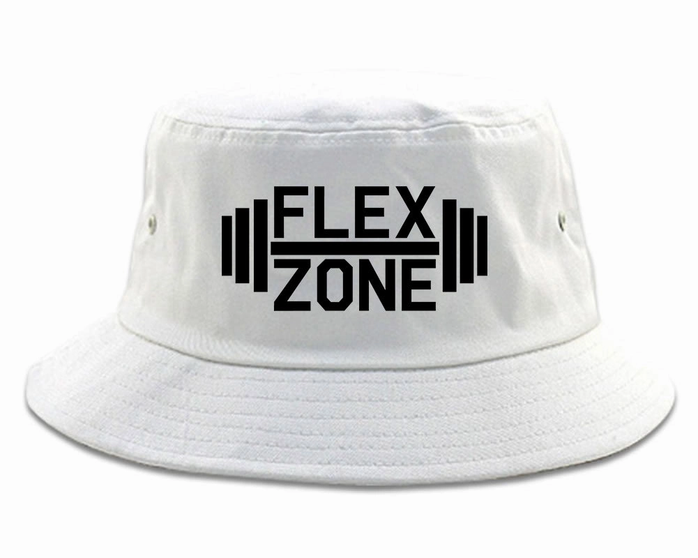 Flex Zone Fitness Gym Mens Bucket Hat