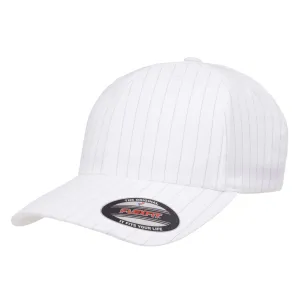 Flexfit Pinstripe Curved Brim Hat casual-dad-hat