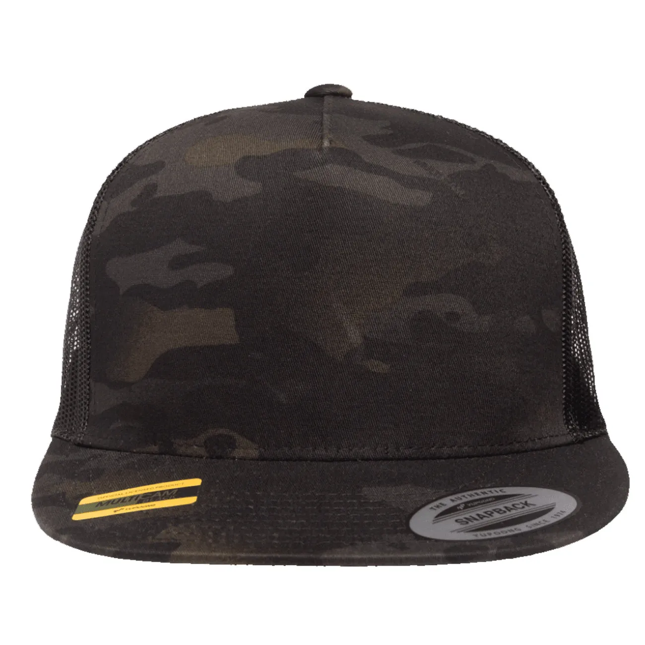Flexfit Yupoong Classics Multicam Trucker Adjustable Snapback Cap