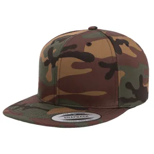 Flexfit Yupoong Premium Classic Snapback Limited Edition Camo Cap casual-dad-hat