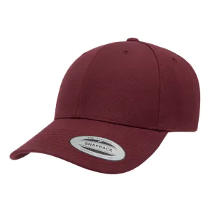 Flexfit Yupoong Premium Curved Visor Snapback Cap casual-dad-hat
