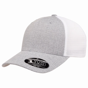 Flexfit 110 2-Tone Mesh Hat w/ Adjustable Snapback fashion-beret