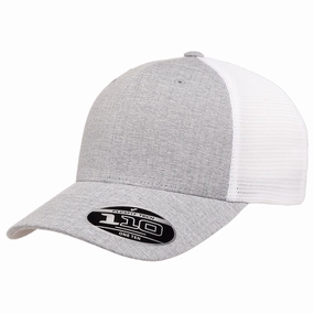 Flexfit 110 2-Tone Mesh Hat w/ Adjustable Snapback casual-trucker-hat
