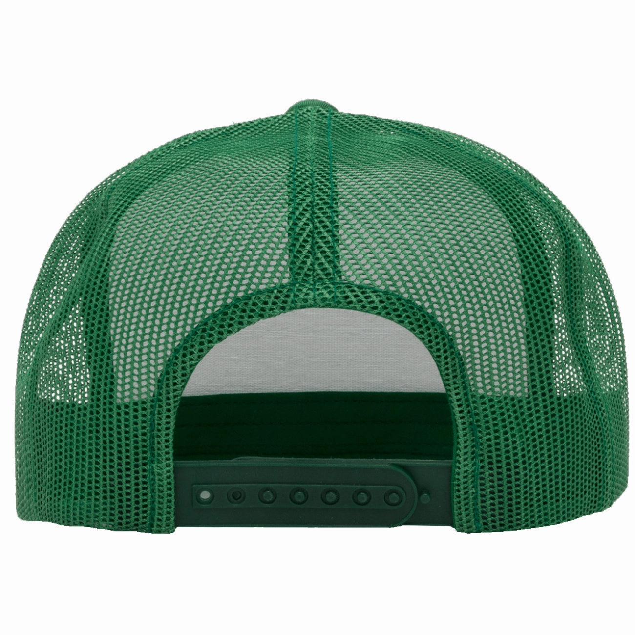 Flexfit Yupoong Classic White Front Panel Adjustable Trucker Cap