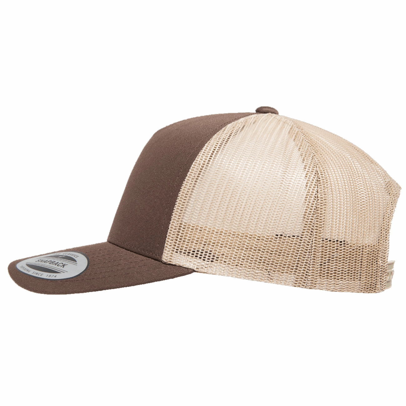 Flexfit Yupoong Classics? 5-Panel Retro Mesh Trucker Cap - 2-Tone