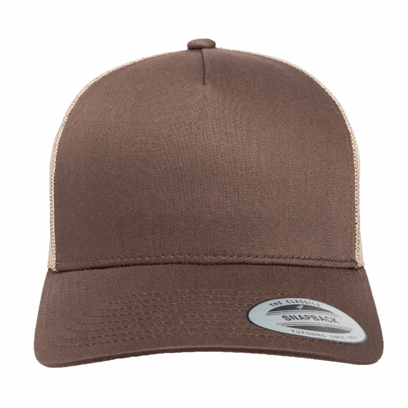 Flexfit Yupoong Classics? 5-Panel Retro Mesh Trucker Cap - 2-Tone