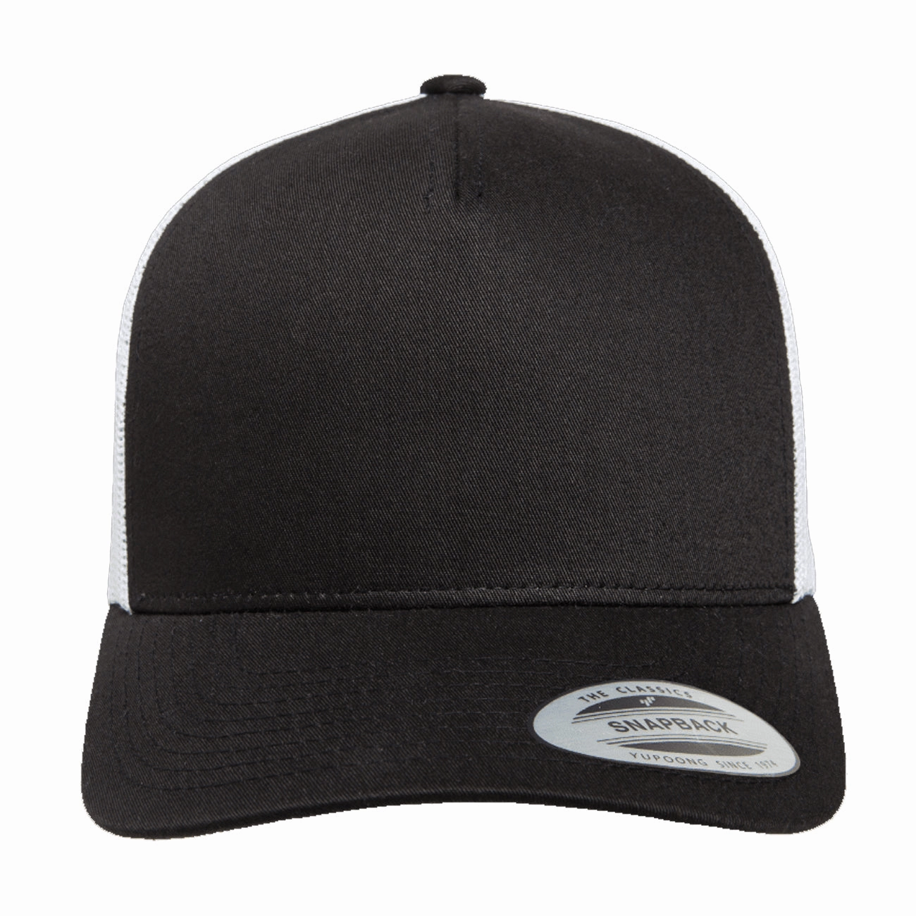 Flexfit Yupoong Classics 5-Panel Retro Mesh Trucker Cap - 2-Tone