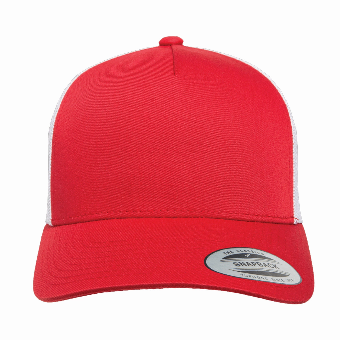 Flexfit Yupoong Classics 5-Panel Retro Mesh Trucker Cap - 2-Tone
