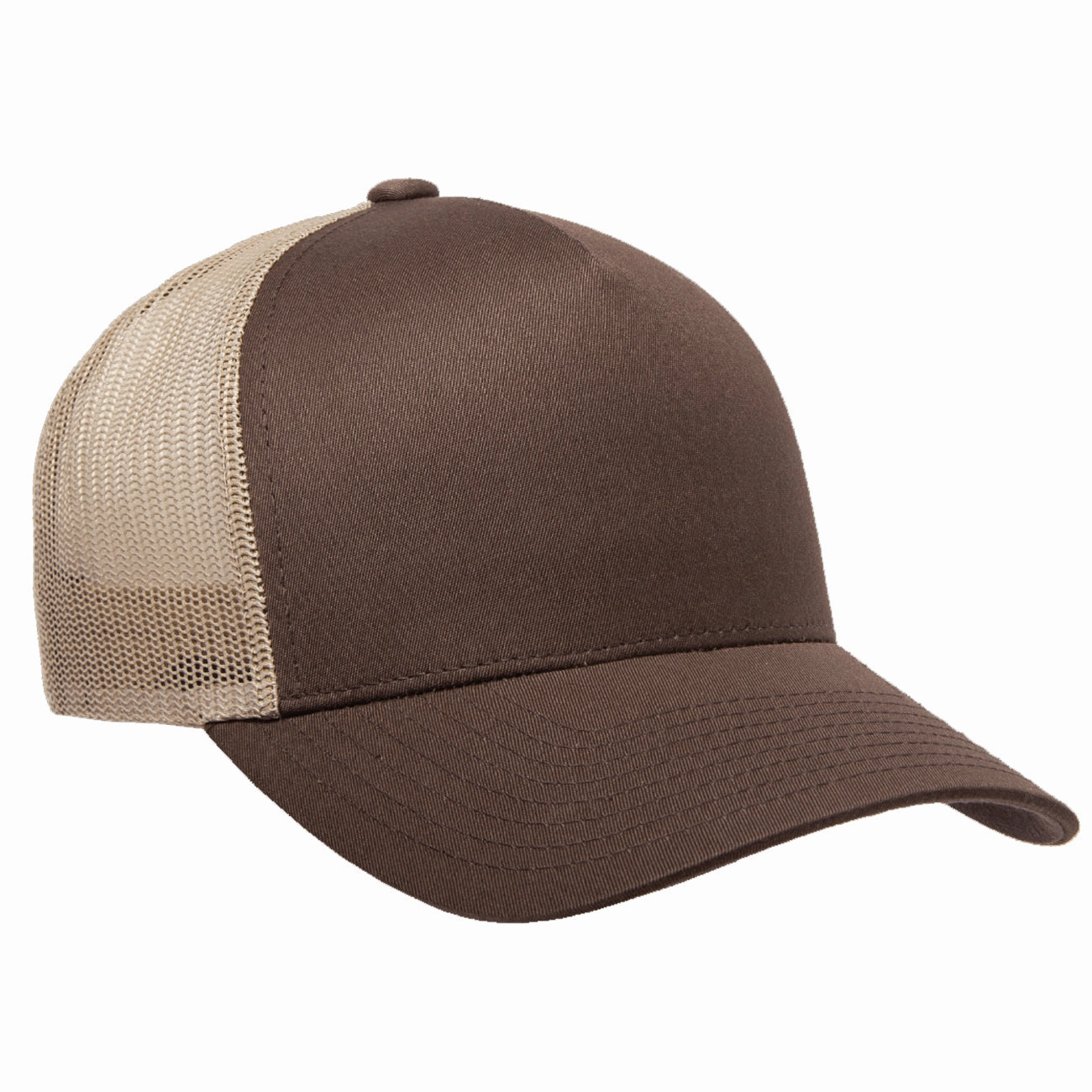 Flexfit Yupoong Classics? 5-Panel Retro Mesh Trucker Cap - 2-Tone