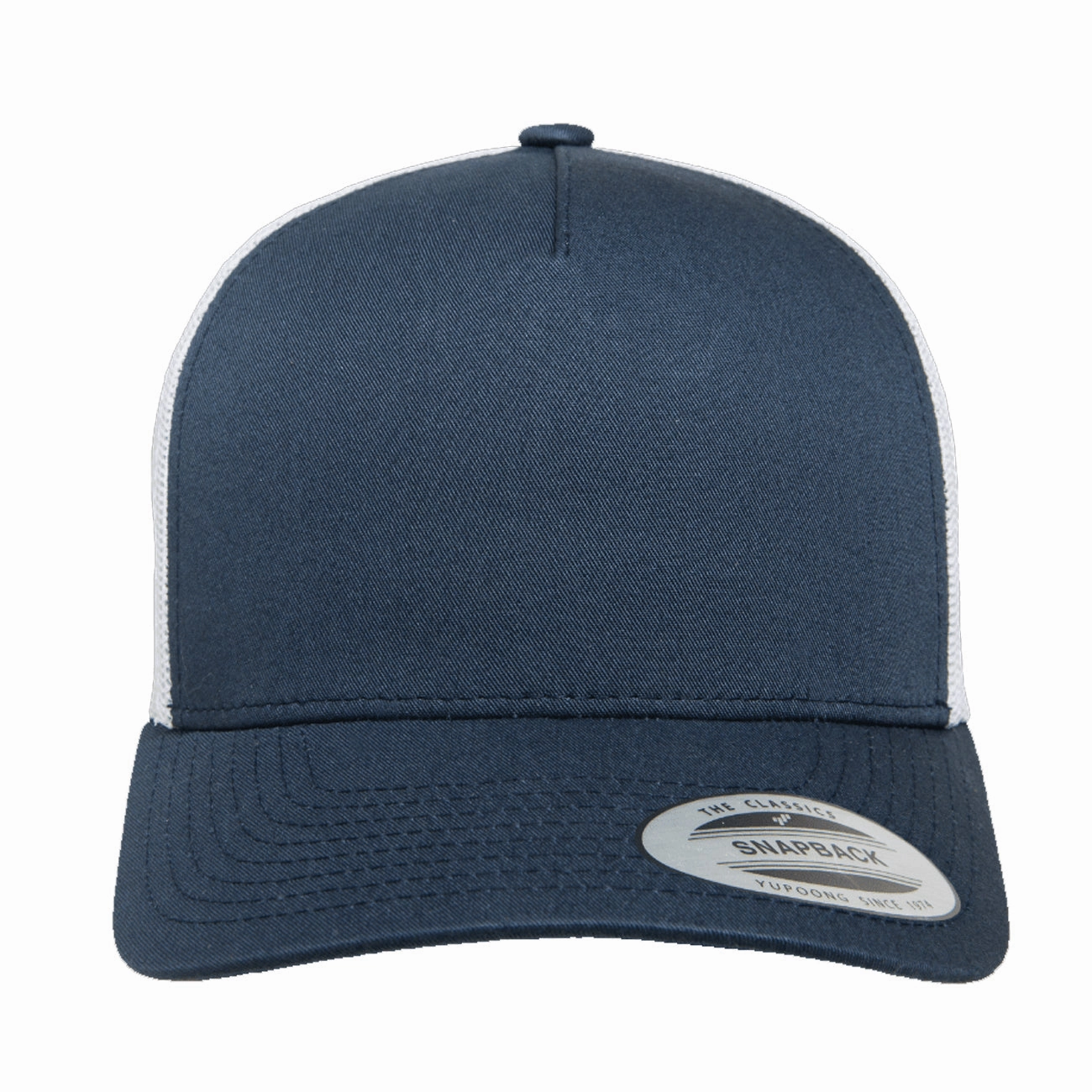 Flexfit Yupoong Classics? 5-Panel Retro Mesh Trucker Cap - 2-Tone