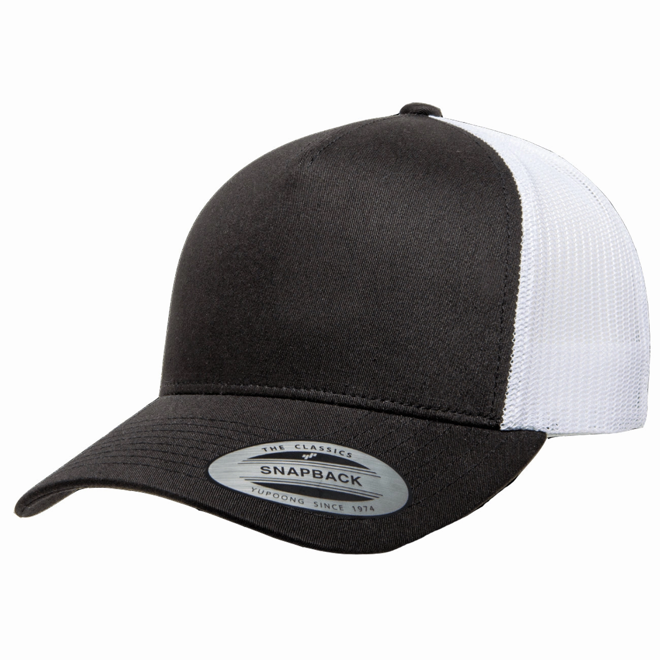 Flexfit Yupoong Classics? 5-Panel Retro Mesh Trucker Cap - 2-Tone fashion-beret