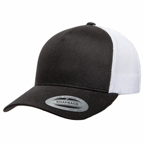 Flexfit Yupoong Classics 5-Panel Retro Mesh Trucker Cap - 2-Tone casual-trucker-hat