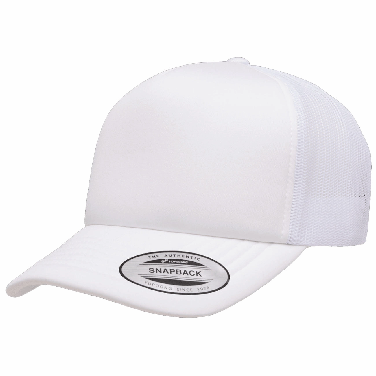 Flexfit Yupoong Classics Curved Visor Foam Trucker Cap
