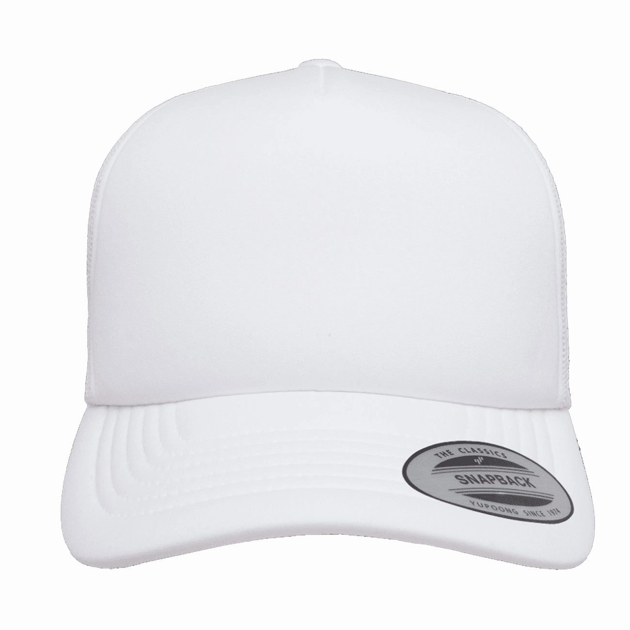 Flexfit Yupoong Classics Curved Visor Foam Trucker Cap
