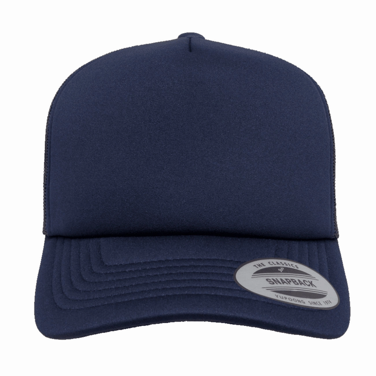 Flexfit Yupoong Classics Curved Visor Foam Trucker Cap