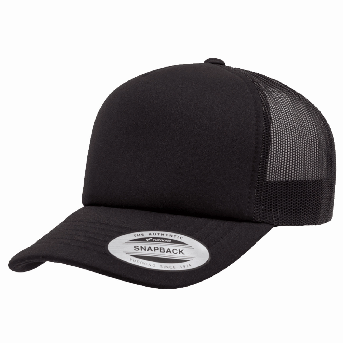 Flexfit Yupoong Classics Curved Visor Foam Trucker Cap