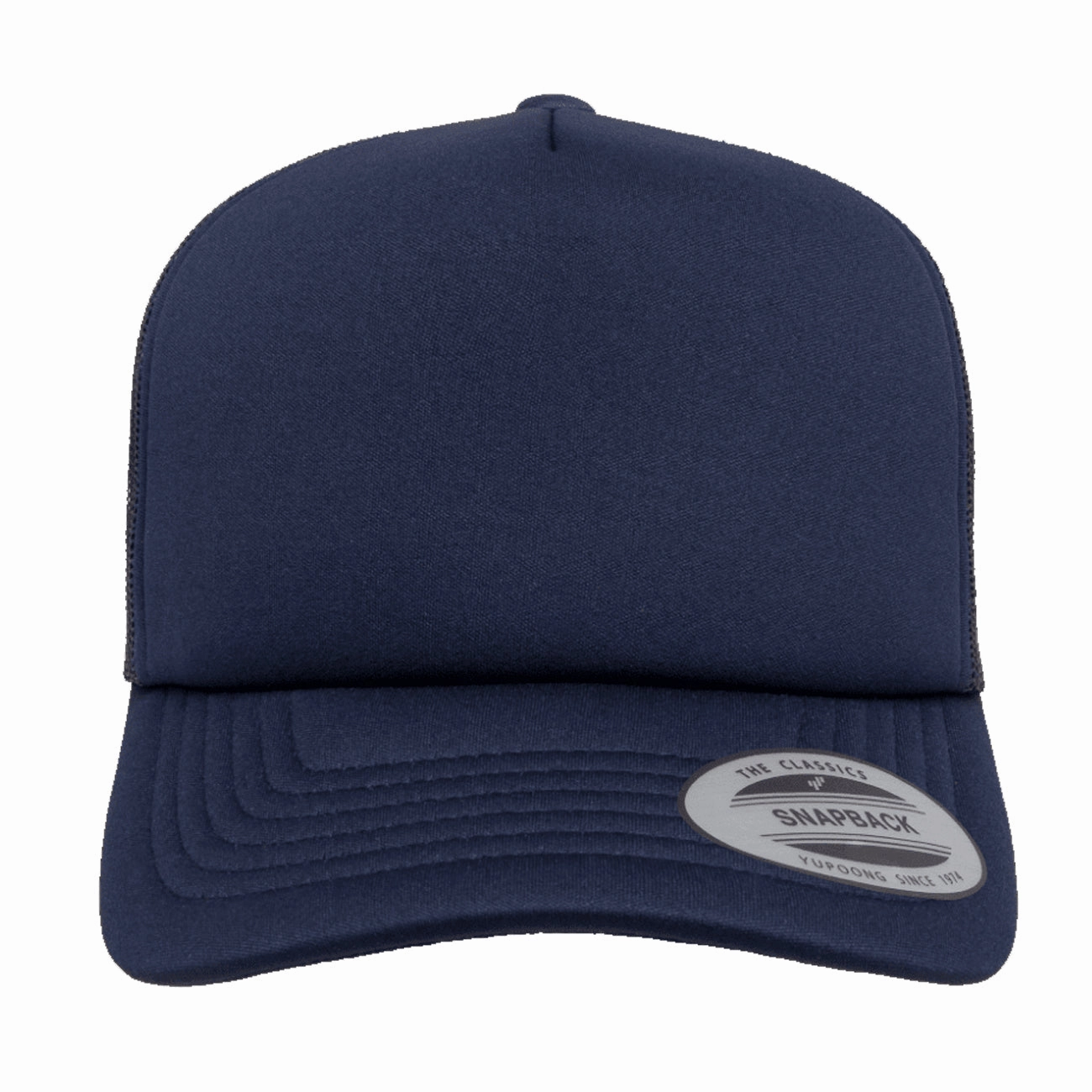 Flexfit Yupoong Classics? Curved Visor Foam Trucker Cap