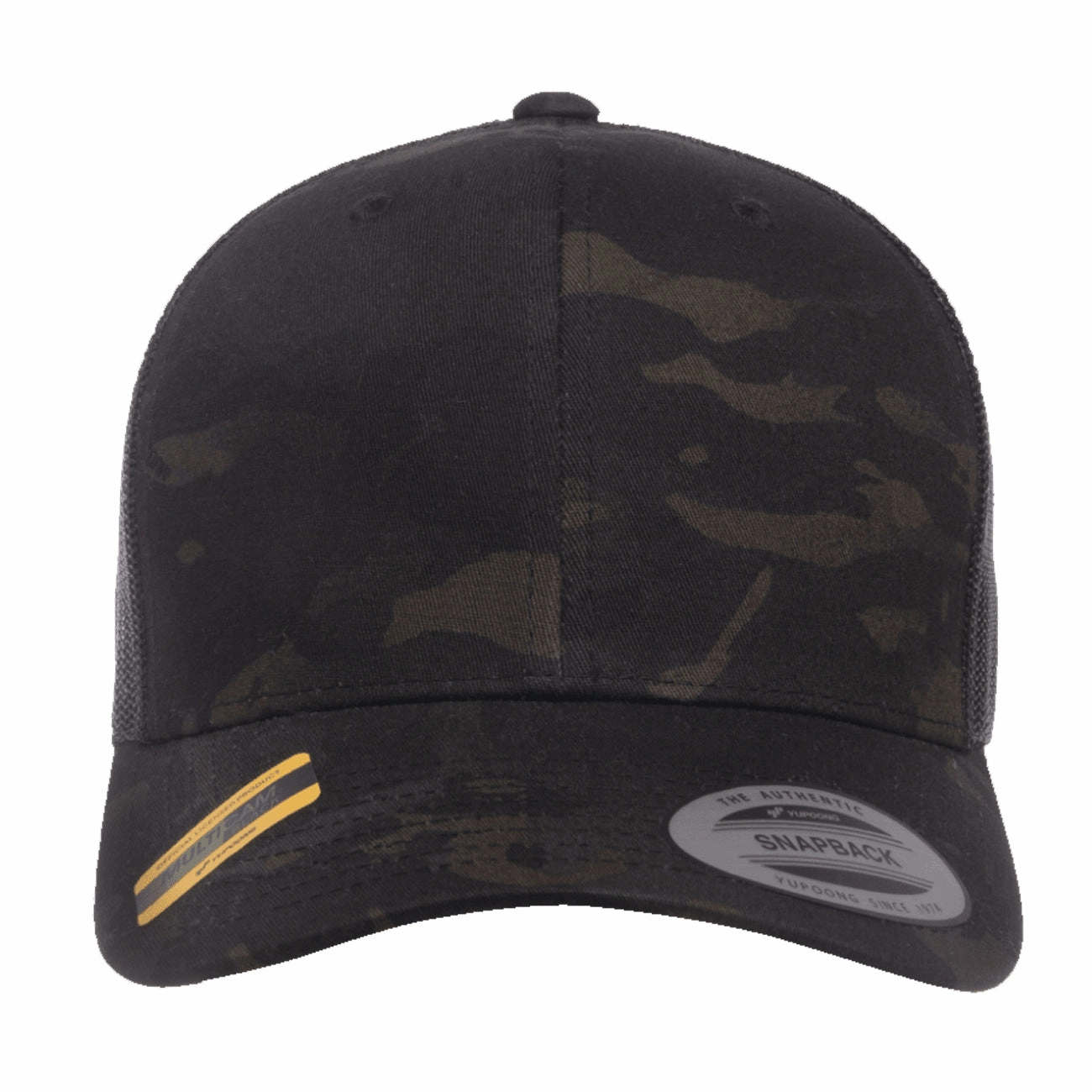 Flexfit Yupoong Classics Multicam Retro Trucker Adjustable Snapback
