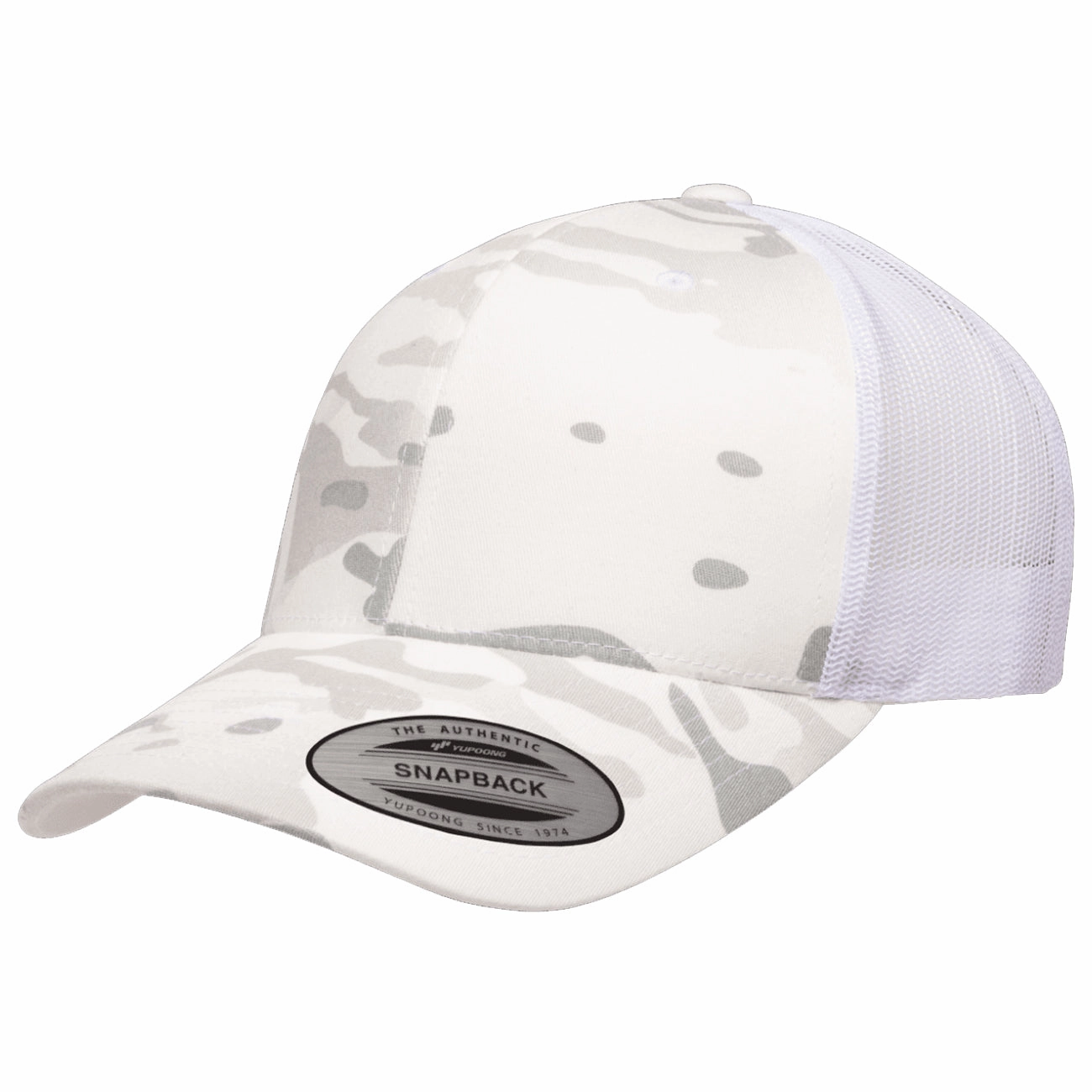 Flexfit Yupoong Classics Multicam Retro Trucker Adjustable Snapback