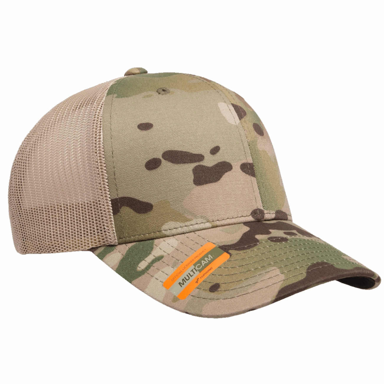 Flexfit Yupoong Classics Multicam Retro Trucker Adjustable Snapback