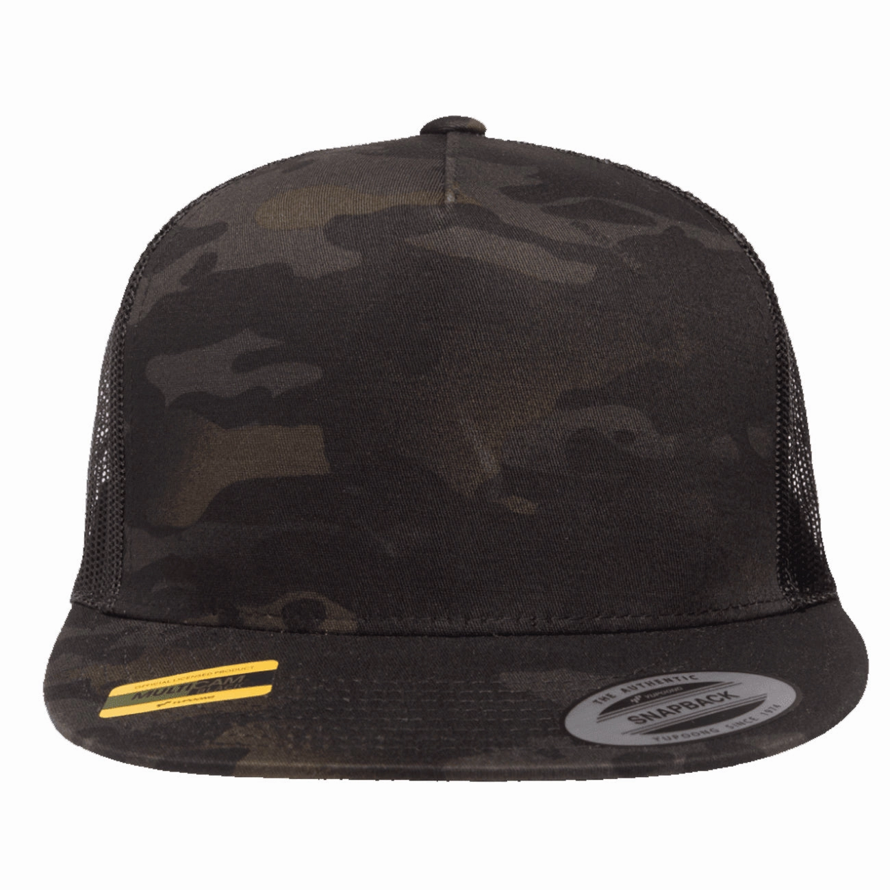 Flexfit Yupoong Classics Multicam Trucker Adjustable Snapback Cap