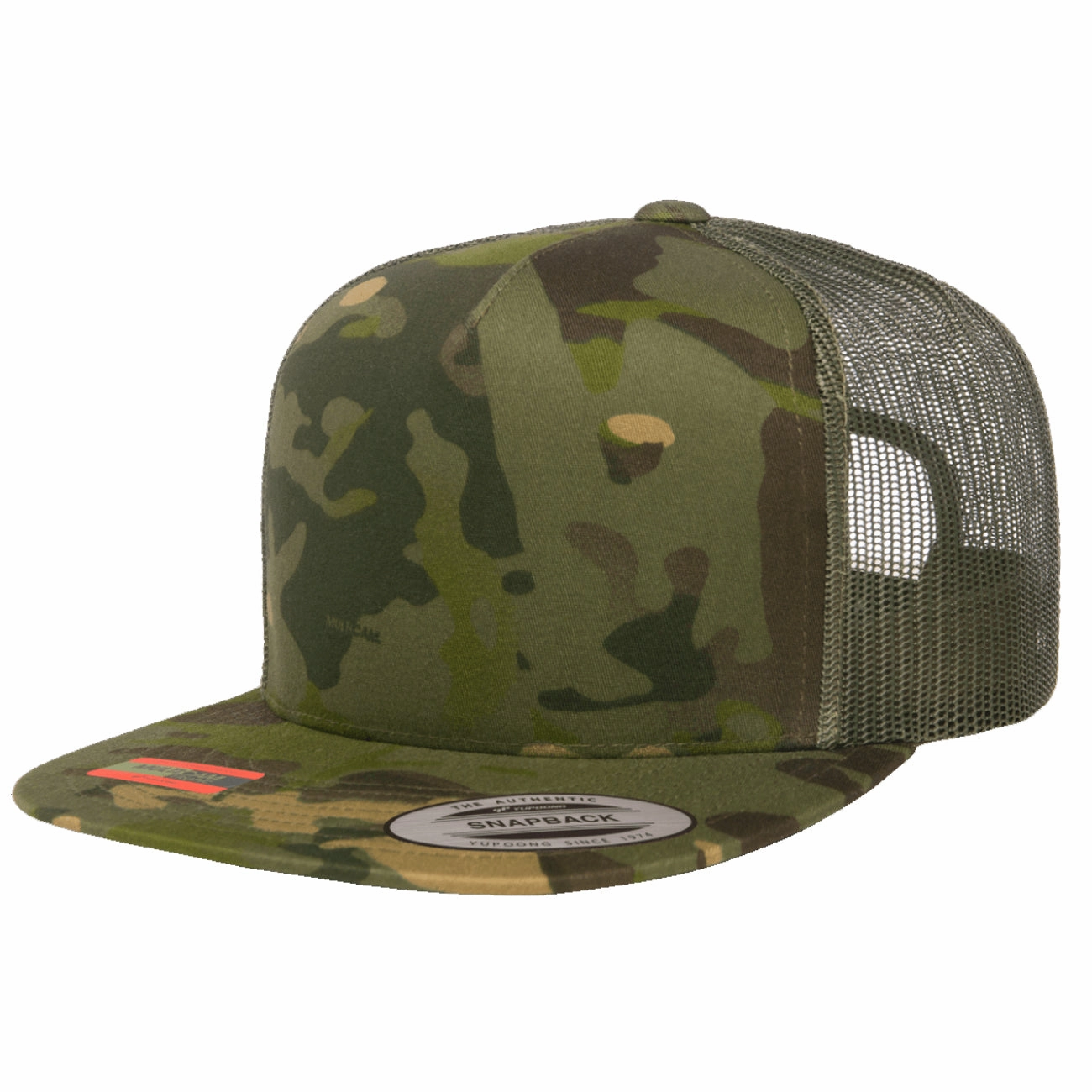 Flexfit Yupoong Classics Multicam Trucker Adjustable Snapback Cap