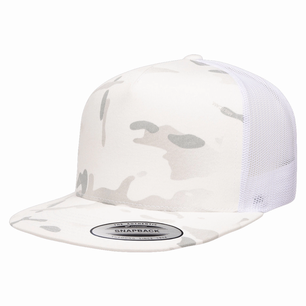Flexfit Yupoong Classics Multicam Trucker Adjustable Snapback Cap