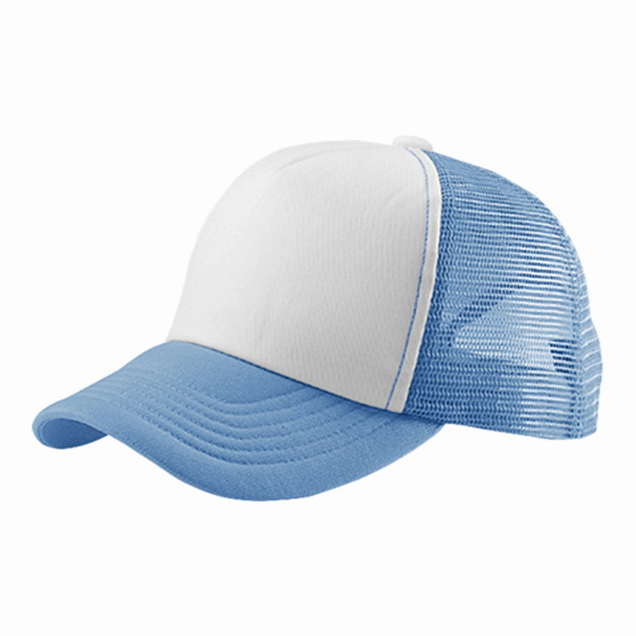 Foam Curved Visor Trucker Mesh Adjustable Snapback Hat casual-trucker-hat
