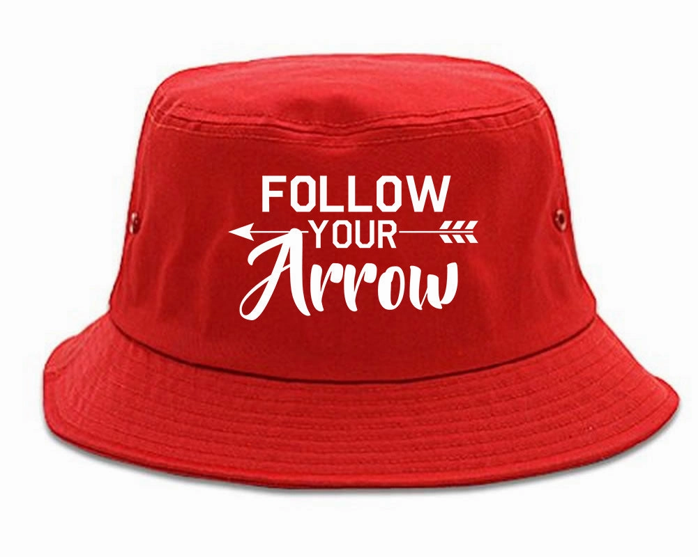 Follow Your Arrow Mens Bucket Hat