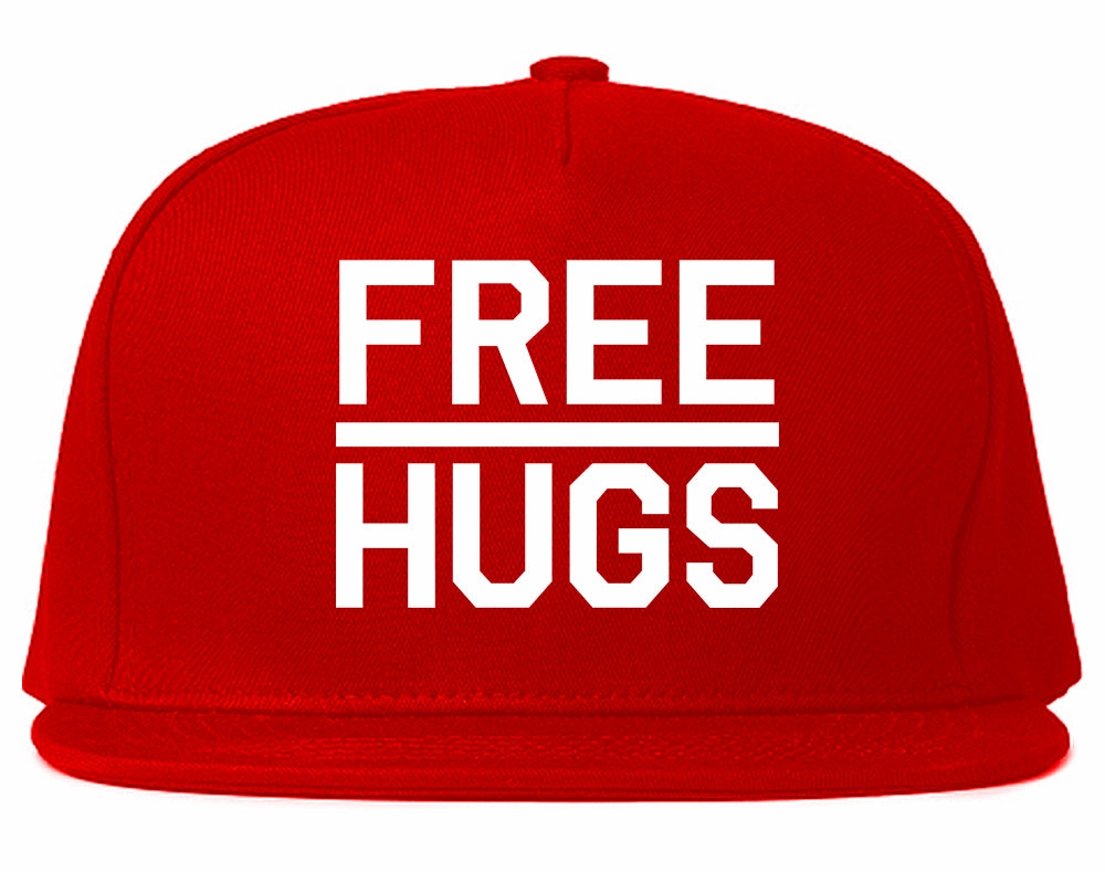 Free Hugs Funny Mens Snapback Hat