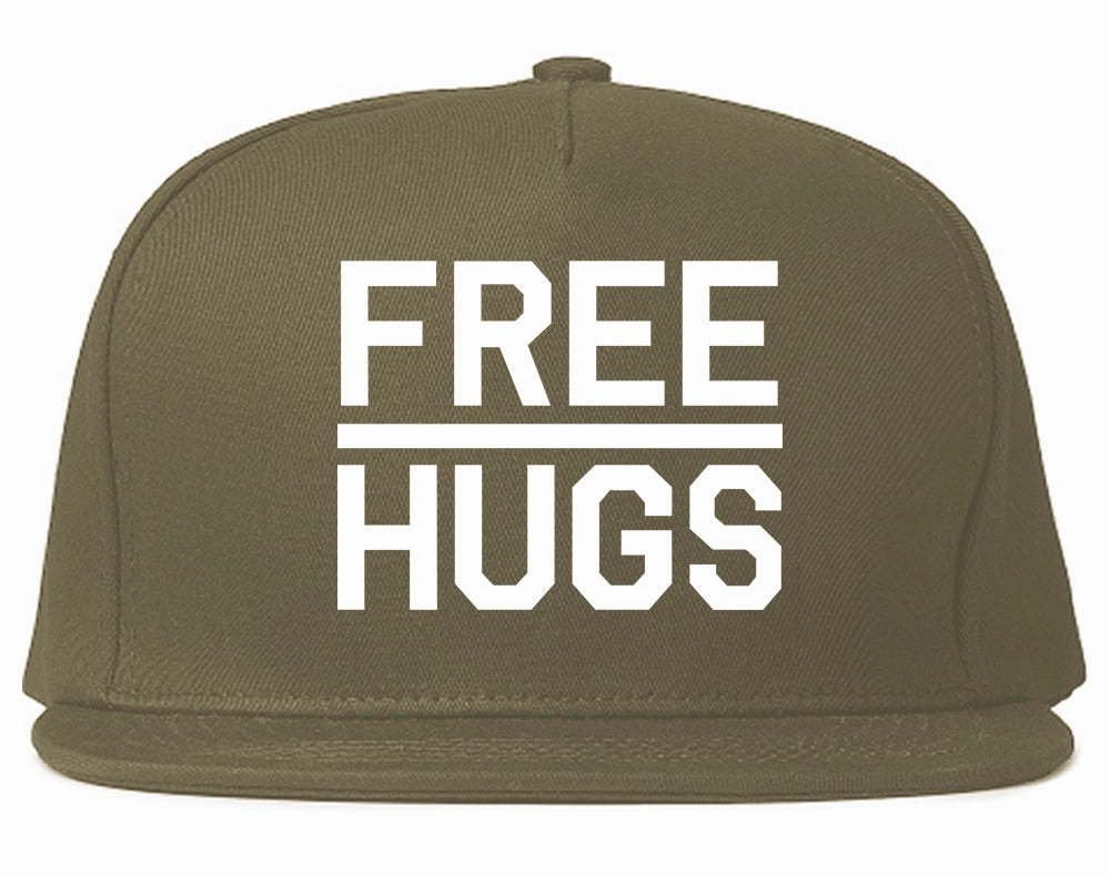 Free Hugs Funny Mens Snapback Hat