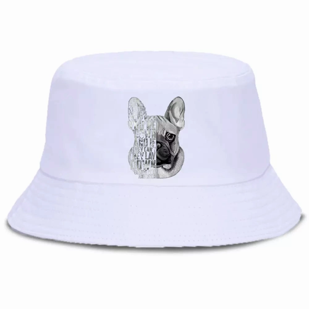 French Bulldog Bucket Hat