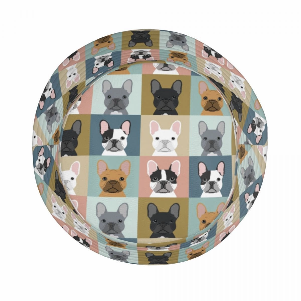 French Bulldog Portraits Bucket Hat