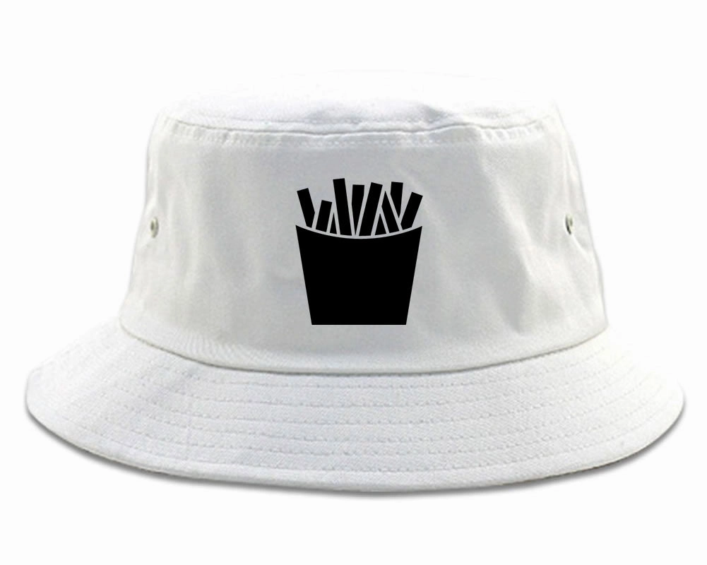 French Fry Fries Chest Mens Bucket Hat