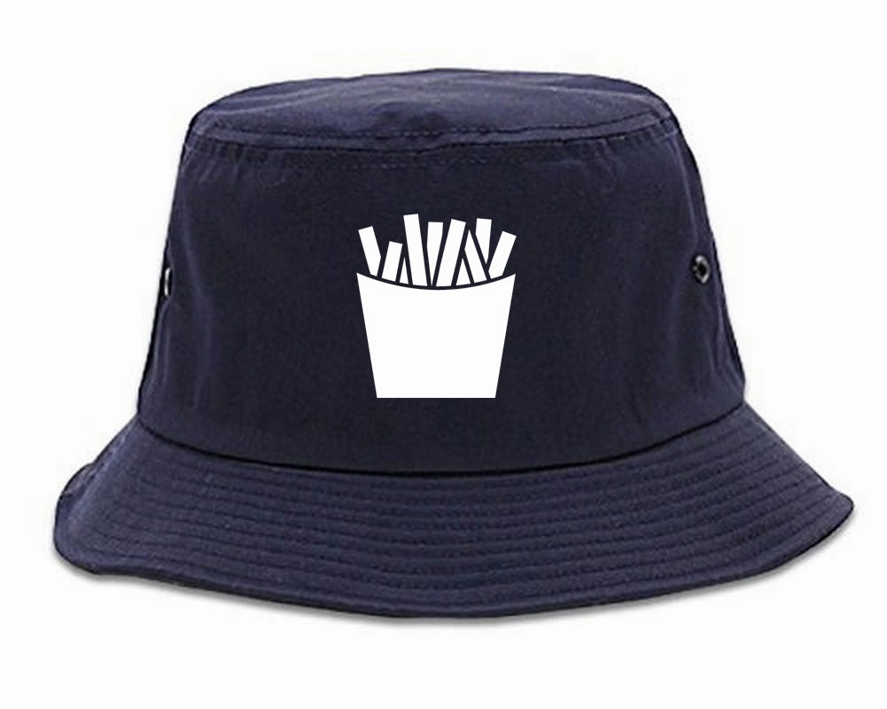French Fry Fries Chest Mens Bucket Hat