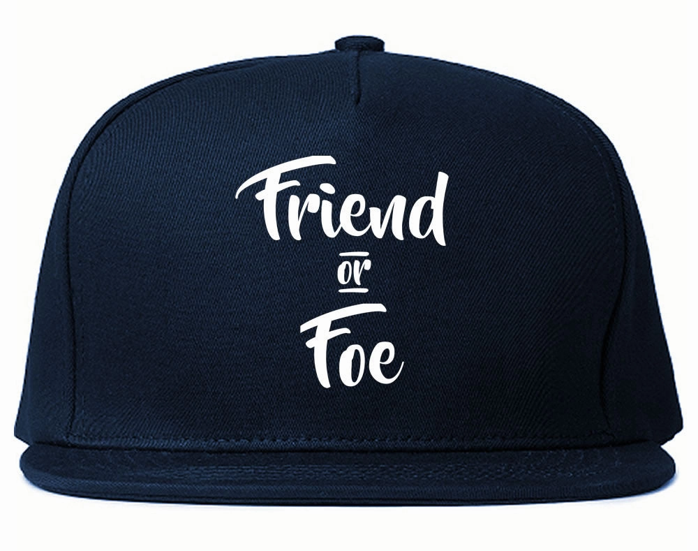Friend Or Foe Snapback Hat Cap