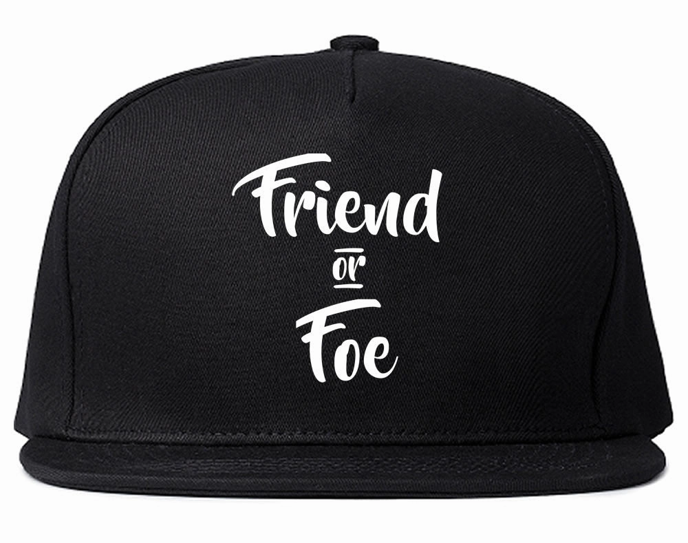 Friend Or Foe Snapback Hat Cap