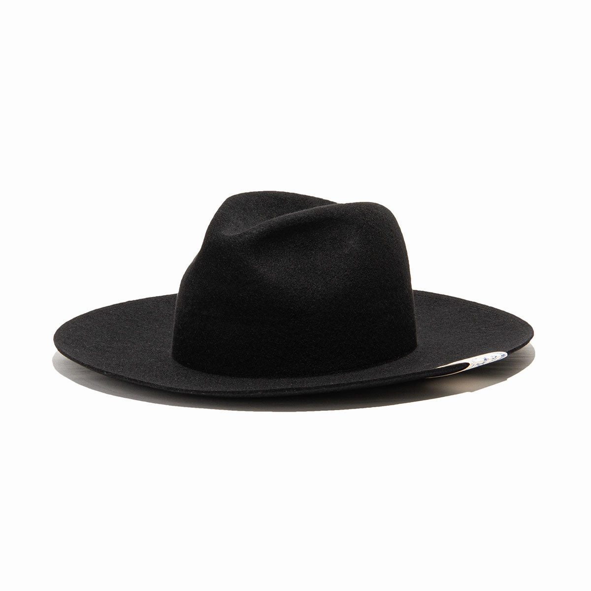 FRONT 9 - Black spring-straw-hat
