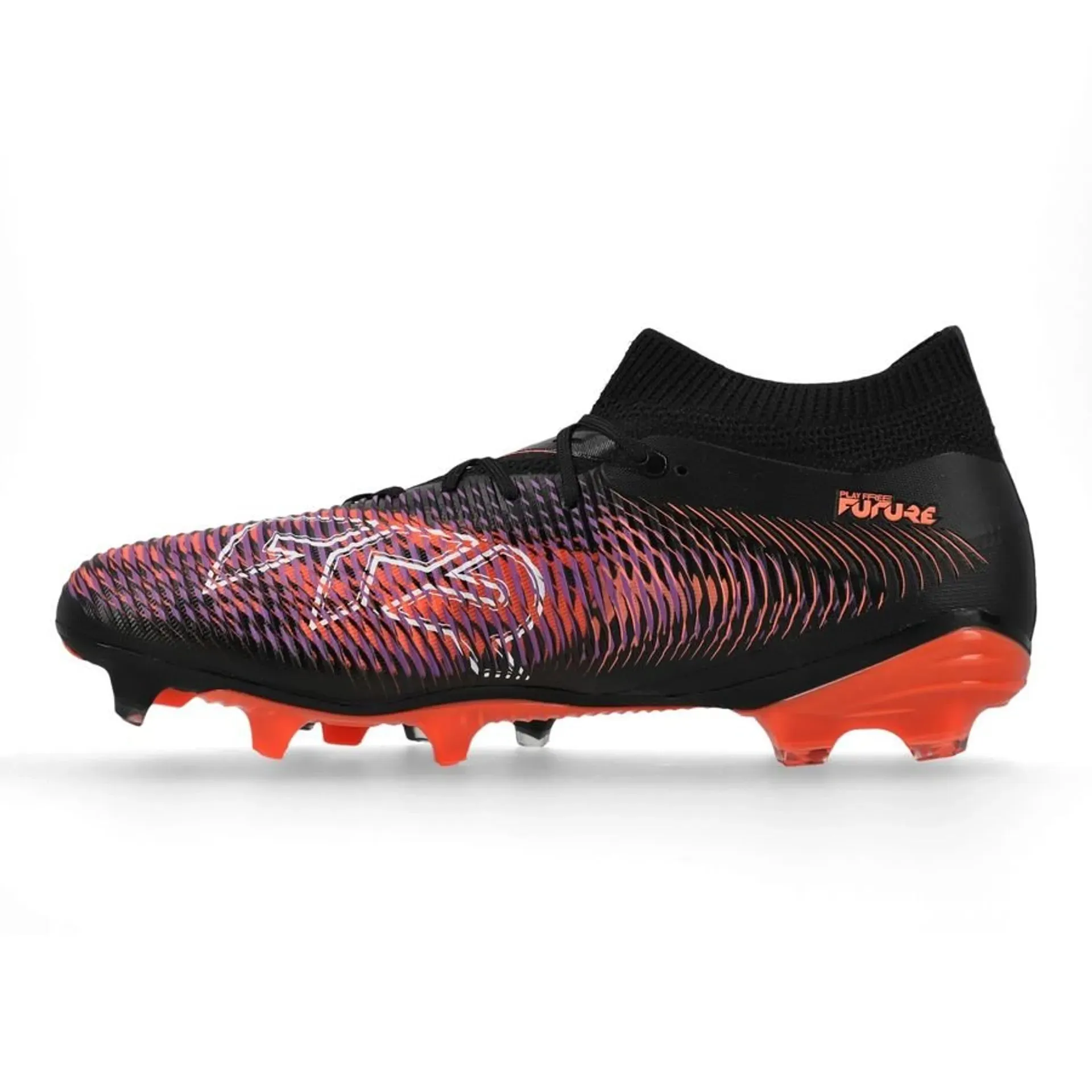 Future 8 Match FG/AG Fester Boden/Kunstrasen - Puma Schwarz-Puma Weiß-Leuchtendes Rot
