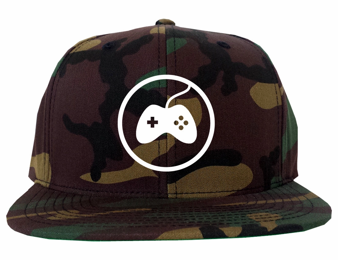 Gaming Game Controller Chest Mens Snapback Hat